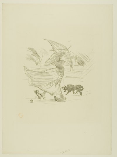 Yağmur ne diyor by Henri de Toulouse Lautrec