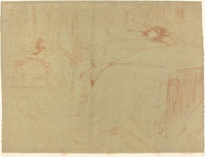Sırtındaki Kadın Sırtındaki Kadın, 1896. by Henri de Toulouse Lautrec