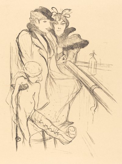 Yaralı Eros (Eros vanné) by Henri de Toulouse Lautrec