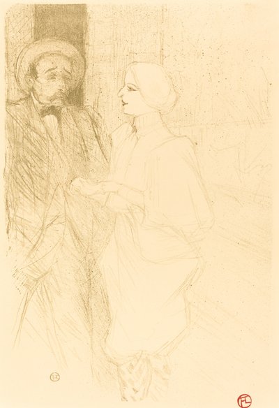 Yahne ve Mayer "Zor Çağ"da (Yahne ve Mayer "Zor Çağ"da) by Henri de Toulouse Lautrec