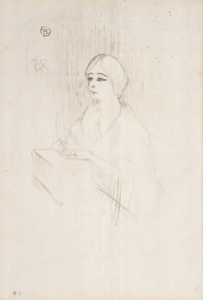 Yahne Kutusunda, 1895 by Henri de Toulouse Lautrec