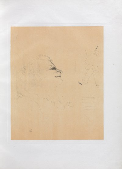 Yvette Guilbert-İngilizce Serisi: Pessima by Henri de Toulouse Lautrec