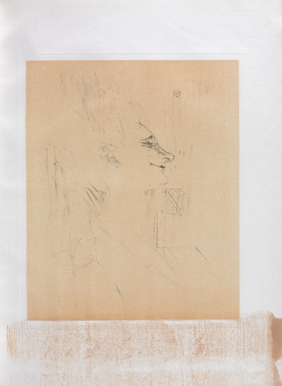 Yvette Guilbert-İngilizce Serisi: Soularde, 1898. by Henri de Toulouse Lautrec
