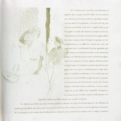 Yvette Guilbert-Fransız Serisi: No. 14, 1894. by Henri de Toulouse Lautrec