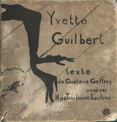 Yvette Guilbert - Fransız Serisi, 1894. by Henri de Toulouse Lautrec