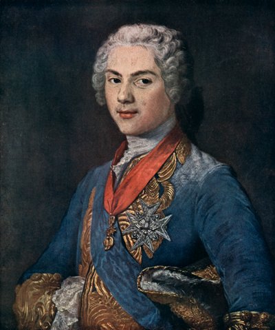 Louis, Fransa Dauphin 1729-1765, 1910. by Henri de la Tour d