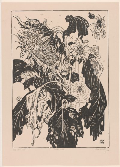 Sic transit... (nesne üzerindeki orijinal başlık) by Henri van der Stok (signed by artist)