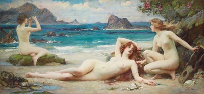 Sirenler, 1903 by Henrietta Rae