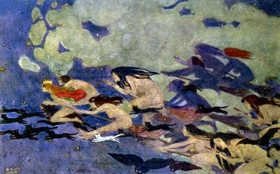 Cadıların Şabatı, 1900 civarı (gravür) by Henriette Goldenberg