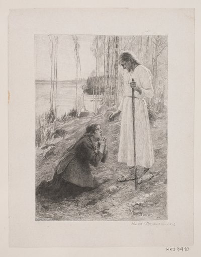 Mesih Mecdelli Meryem'e görünür by Henrik Bornemann
