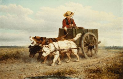 Köpek Arabası, by Henriëtte Ronner Knip
