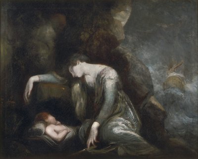 Danaë ve Perseus Seriphos'ta by Henry (1741 1825) Fuseli