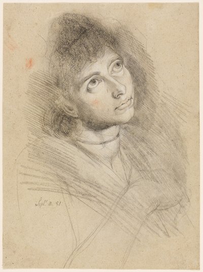 Bir Kadının Portresi (Martha Hess) by Henry (1741 1825) Fuseli