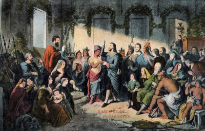 Pocahontas ve John Rolfe