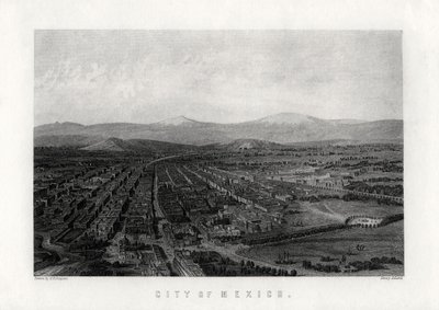 Meksika Şehri, 1883 by Henry Adlard
