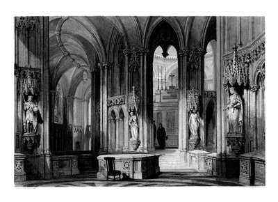 Orleans ailesinin Mozolesi, Dreux Şapeli, Fransa, 1875 by Henry Adlard