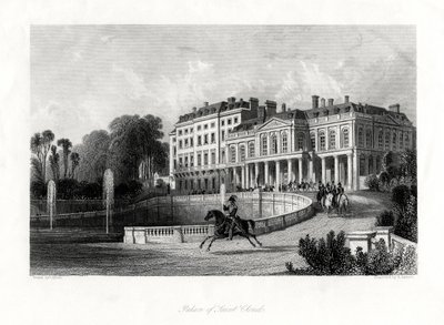 Saint-Cloud Sarayı, Paris, Fransa, 1875 by Henry Adlard