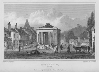 Westerham, Kent (gravür) by Henry Adlard