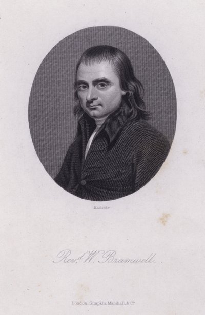 William Bramwell, İngiliz Metodist vaiz (gravür) by Henry Adlard