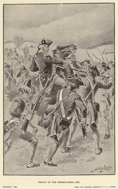 Pennsylvania Hattının İsyanı (lito) by Henry Alexander (after) Ogden