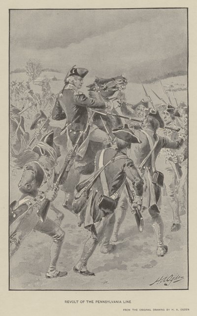 Pennsylvania Hattının İsyanı (lito) by Henry Alexander (after) Ogden