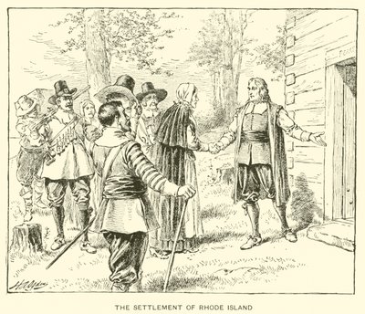 Rhode Island Yerleşimi (lito) by Henry Alexander (after) Ogden