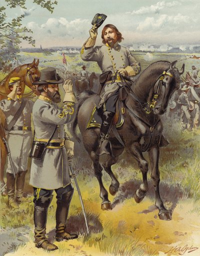 General Pickett, General Longstreet, Gettysburg