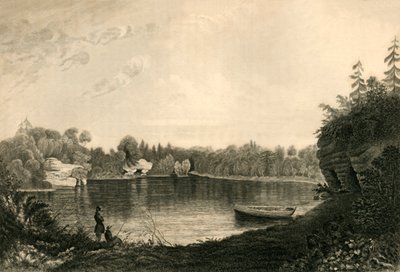 "Uckfield Gölü", 1835. by Henry Alexander Ogg