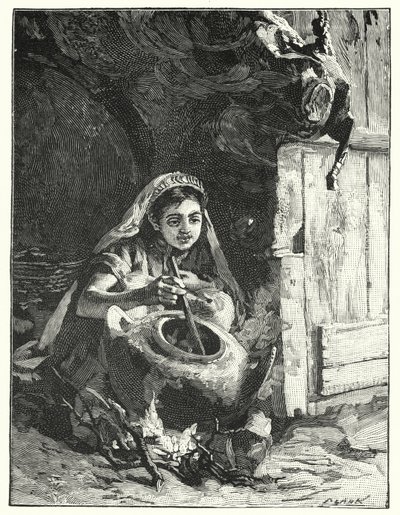 Kaynayan bir pot veya chaldron (lito) by Henry Andrew Harper