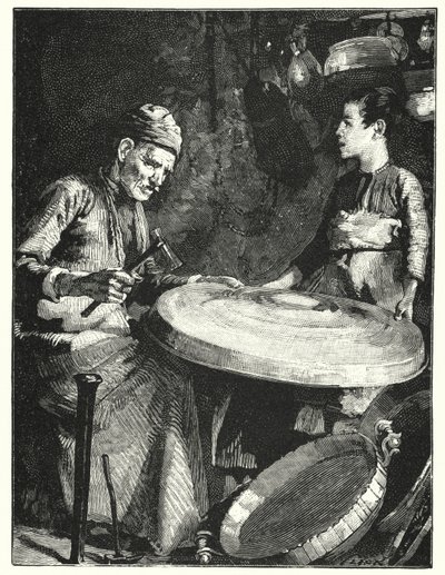 Doğulu bir bakırcı (lito) by Henry Andrew Harper