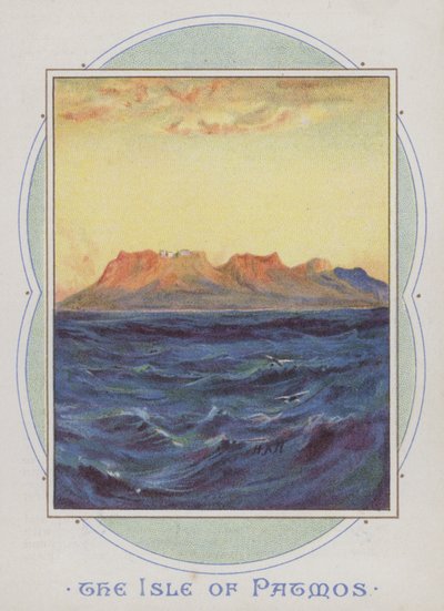 Patmos Adası (chromolitho) by Henry Andrew Harper