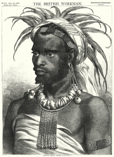 Afrika Prensi (gravür) by Henry Anelay