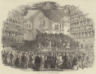 Majestelerinin Tiyatrosu'nda Ulusal Konser by Henry Anelay