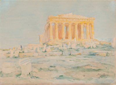 Parthenon, Batı Cephesi, n.d. by Henry Bacon