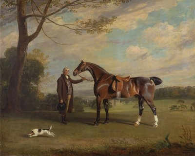 Shrewsbury Kontu Bir Avcı Tutuyor by Henry Bernard Chalon
