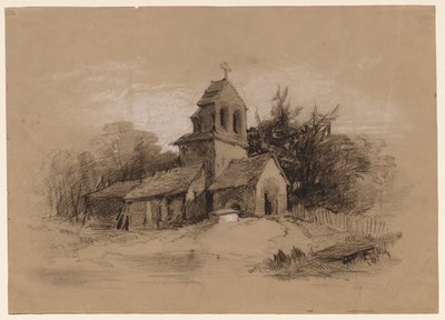 Manzaradaki Kilise by Henry Bright