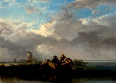 Tekneler ile Norfolk Broads by Henry Bright