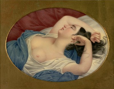 Uyuyan Güzel, ca. 1850. by Henry Brintnell Bounethea