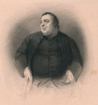 Francis Grose, 1731-1791, 19. yüzyıl by Henry Bryan Hall I