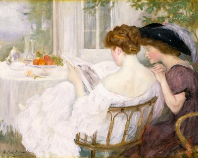 Mektup, 1910 by Henry Caro Delvaille