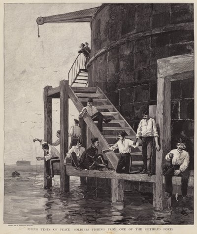 İngiliz askerleri, Spithead, Hampshire