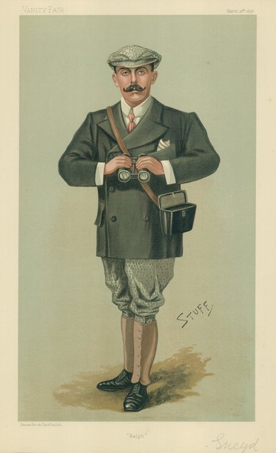 Bay Ralph Sneyd, Ralph, 10 Mart 1898, Vanity Fair karikatürü by Henry Charles Seppings Wright