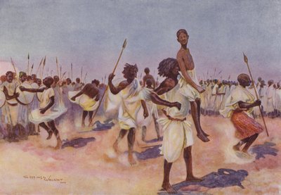 Borana Bororansi Dansı, Somaliland by Henry Charles Seppings Wright