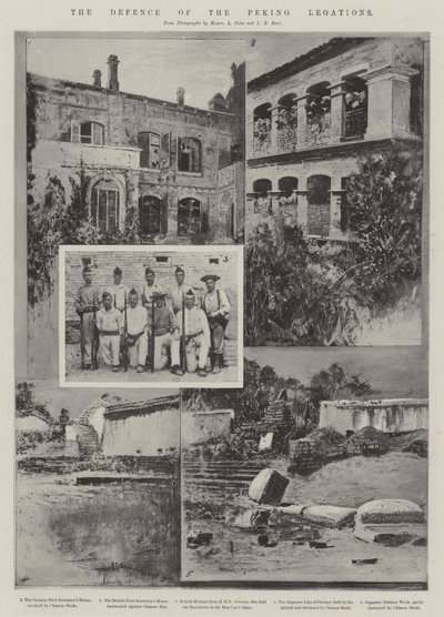 Pekin Elçiliklerinin Savunması by Henry Charles Seppings Wright