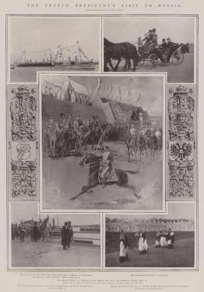 Fransa Cumhurbaşkanının Rusya Ziyareti by Henry Charles Seppings Wright