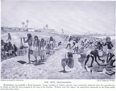 Yahudilerin tuğla yapımı, c.1920 by Henry Charles Seppings Wright