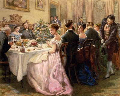 Akşam yemeği partisi by Henry Cole