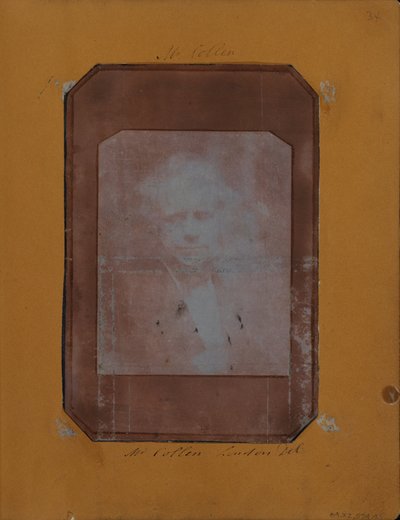 Bir adamın büst boyu portresi, muhtemelen Sir David Brewster by Henry Collen