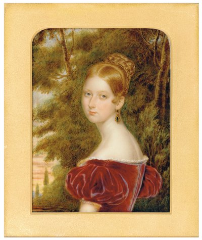 Kraliçe Victoria, 1835 by Henry Collen