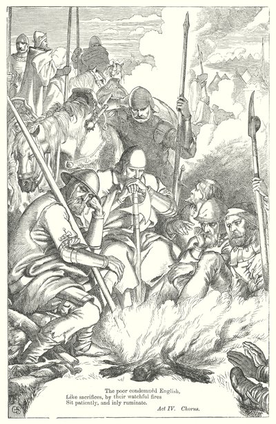 Kral V. Henry (gravür) by Henry Courtney (after) Selous